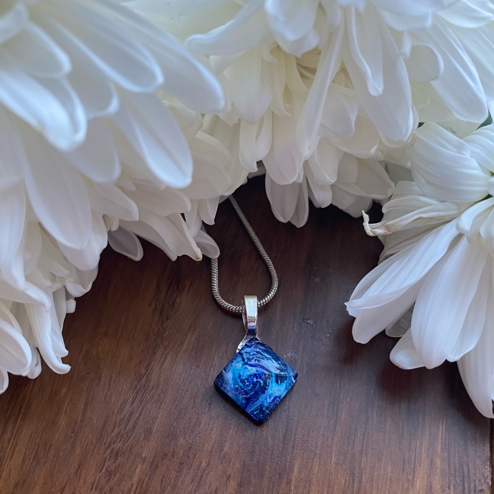 Small Diamond Shaped Pendant